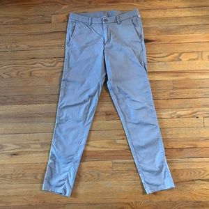 Lululemon Commission Canvas Slim Pant Size 33